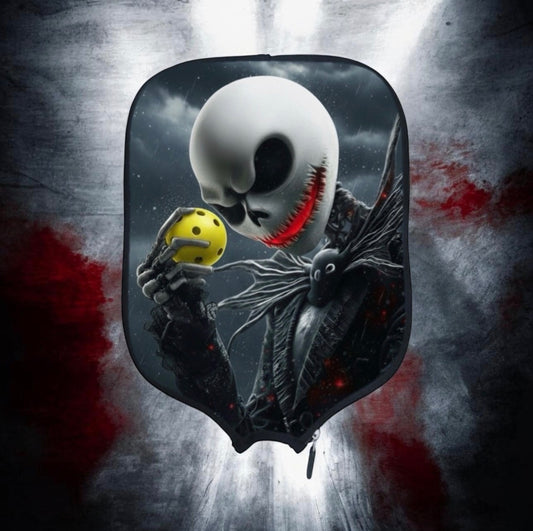 The Nightmare Before Christmas/Pickleball - Jack Skellington #1 - Pickleball Paddle Cover