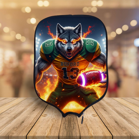 47 Cubierta de paleta Ronin/Tigre blanco Pickleball 