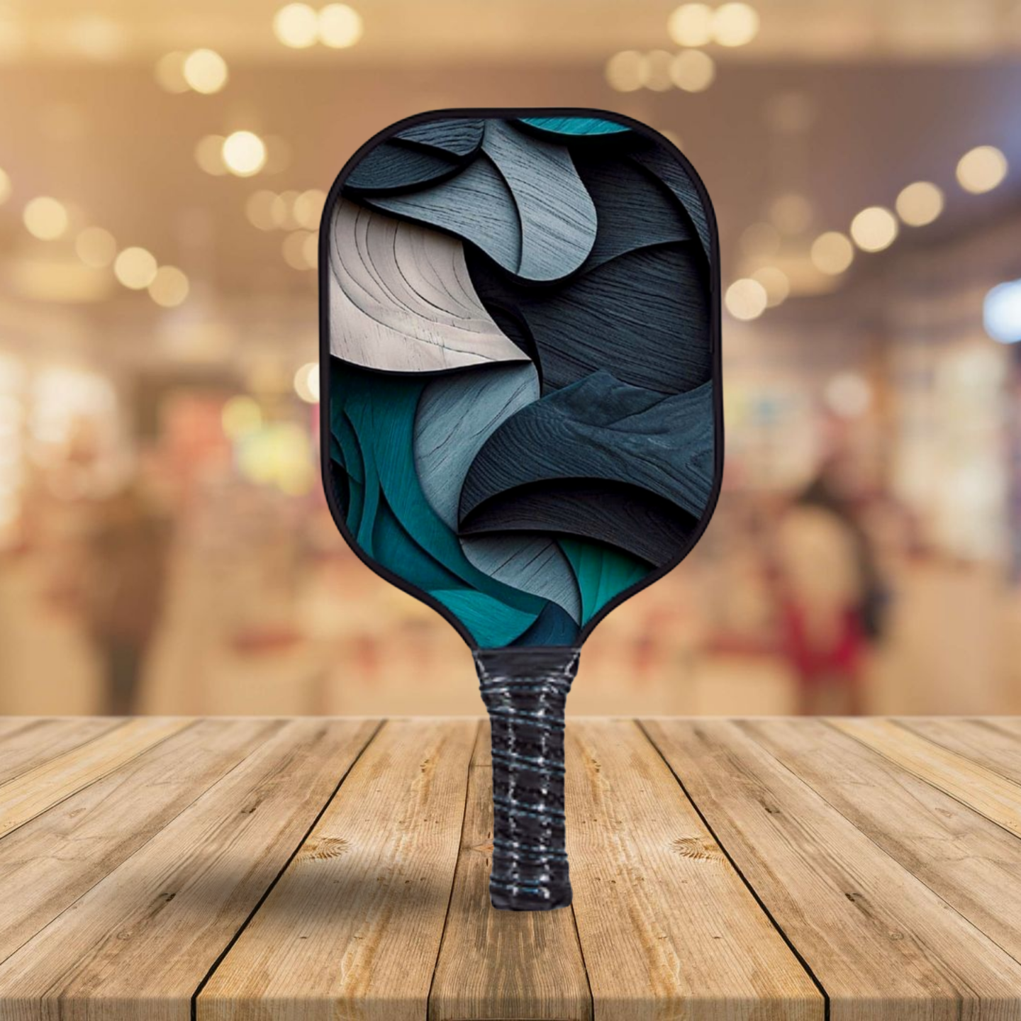 Teal Pedals - Pickleball Paddle