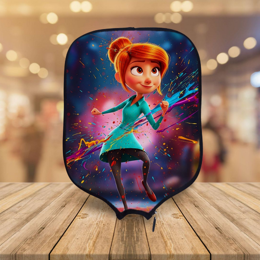 47 Cubierta de paleta Ronin/Tigre blanco Pickleball 