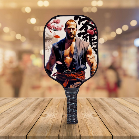 Martial Art Legends - Jason Statham - Pickleball Paddle