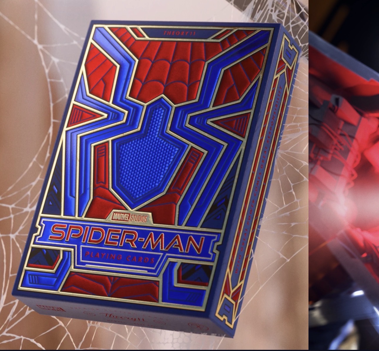 Spiderman Emblem  Pickleball Paddle Cover & Playing Card Collectors Edition
