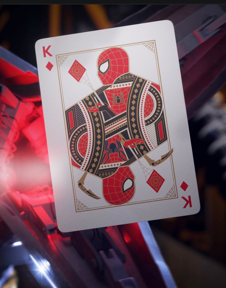 Spiderman Emblem  Pickleball Paddle Cover & Playing Card Collectors Edition