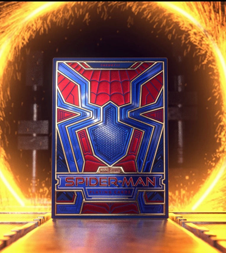 Spiderman Emblem  Pickleball Paddle Cover & Playing Card Collectors Edition