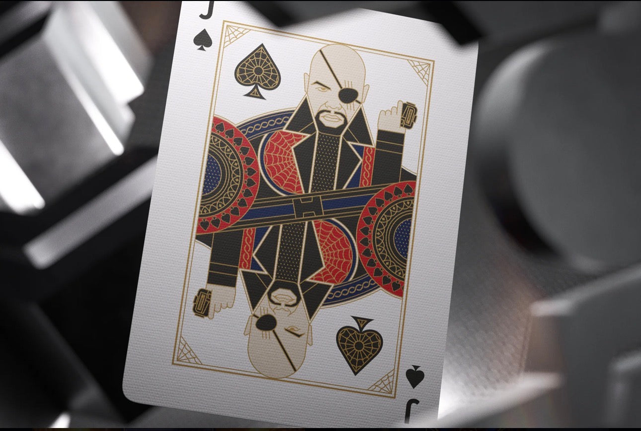 Spiderman Emblem  Pickleball Paddle Cover & Playing Card Collectors Edition