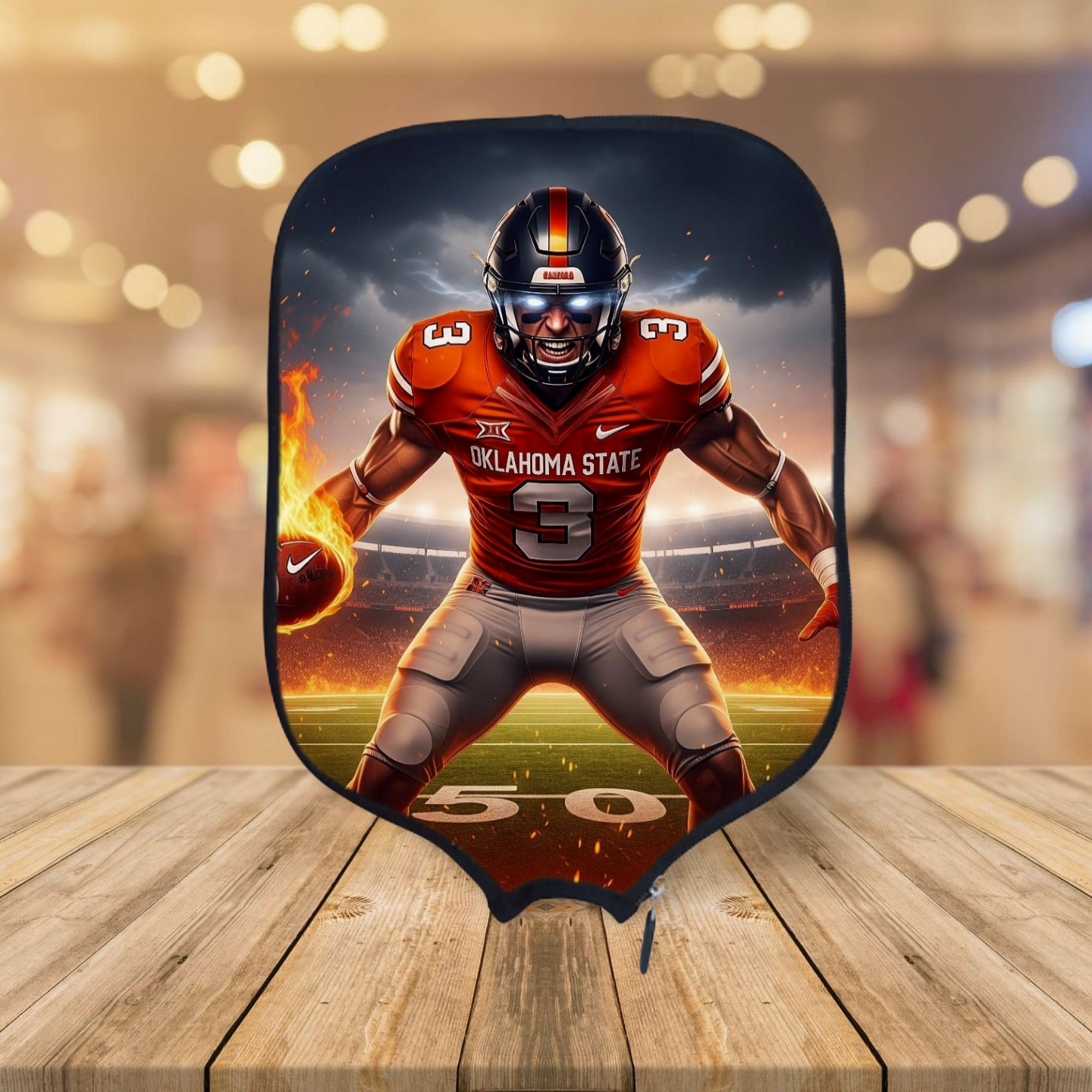 Oklahoma State- Pickleball Paddle Cover