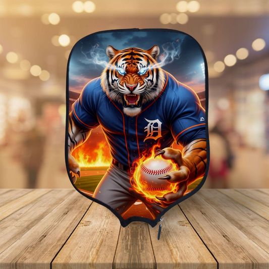 47 Cubierta de paleta Ronin/Tigre blanco Pickleball 