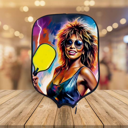 Tina Turner - Music Series - Pickleball Paddle Cover