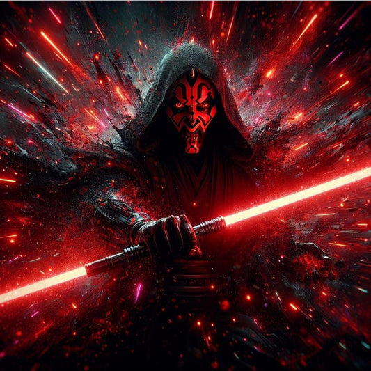 Darth Maul - Star Wars - Ready To Hang  Canvas Hi-Res Wall Artwork