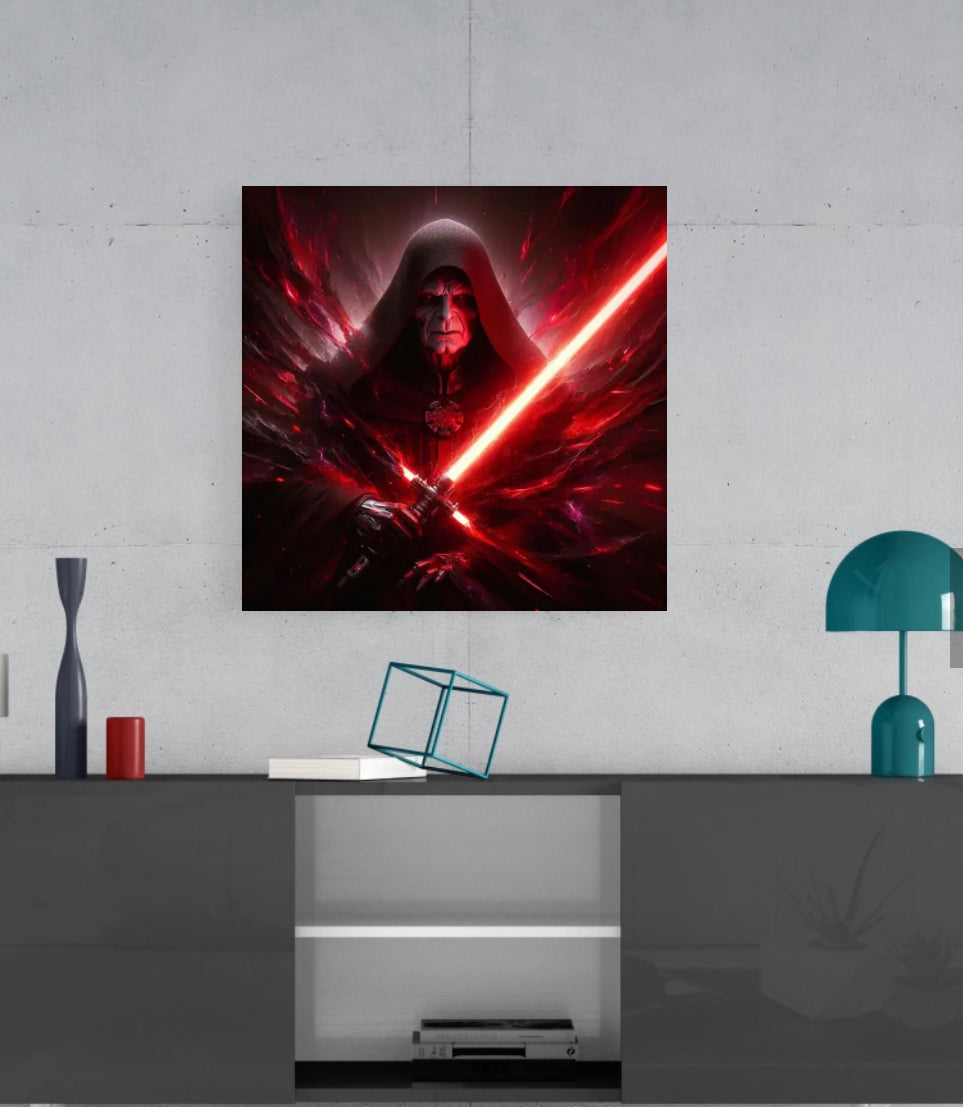 Emperor Palpatine - Star Wars - Canvas Hi-Res Wall Artwork