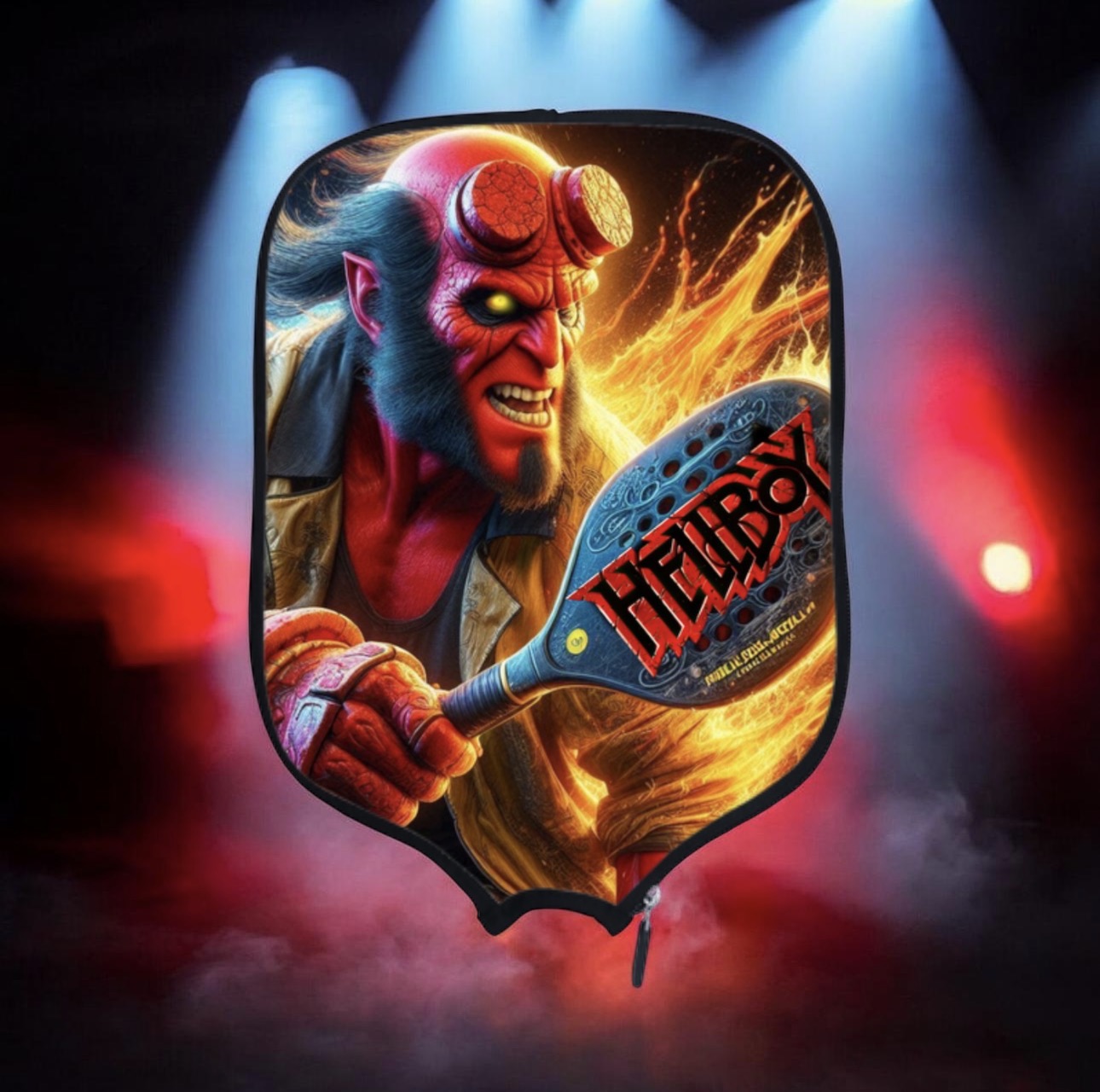 Hellboy - Pickleball Paddle Cover