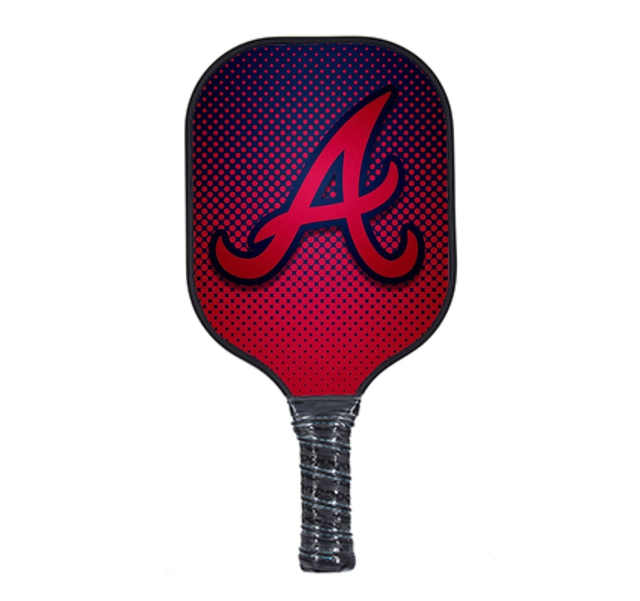 Atlanta Braves - Red/Blue Mixed - Pickleball Paddle