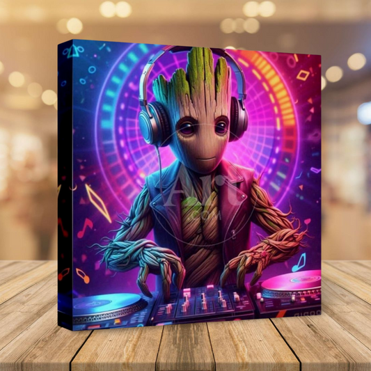 "Batman - Arte mural en lienzo de alta resolución