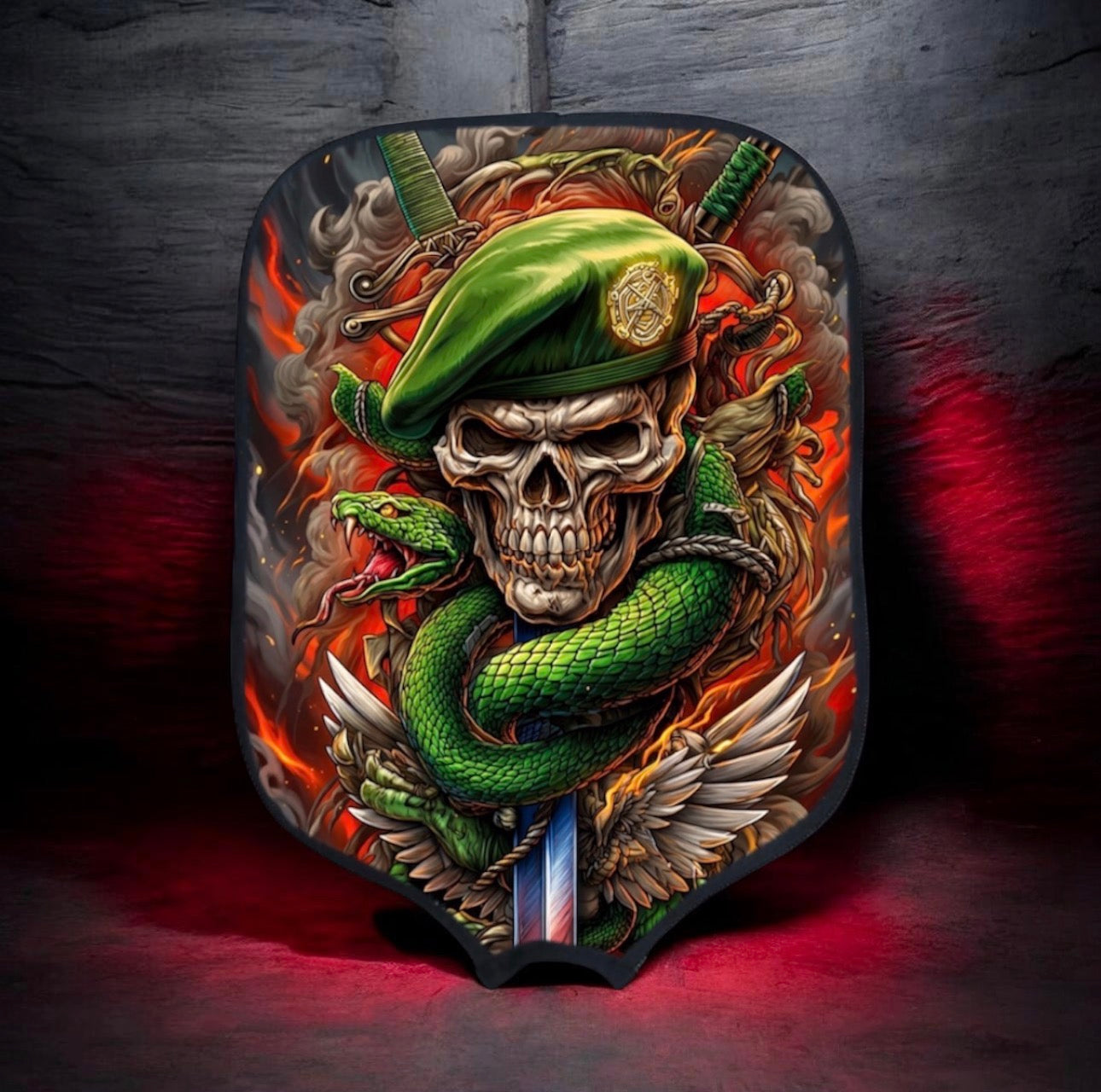 Green Berets Army Special Forces - Pickleball Paddle Cover