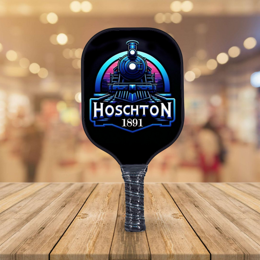 Hoschton 1891 Train - Pickleball Paddle