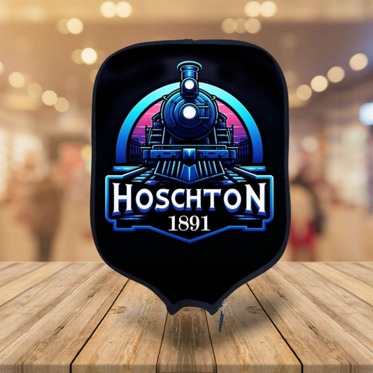 Hoschton 1891 Train - Pickleball Paddle Cover