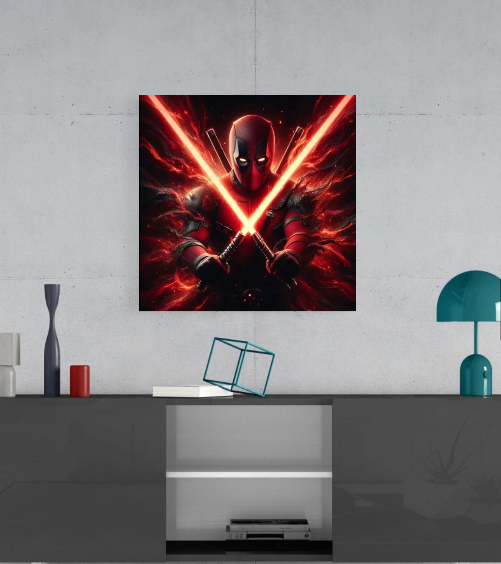 DarthPool - Ready To Hang  Canvas Hi-Res Wall Artwork