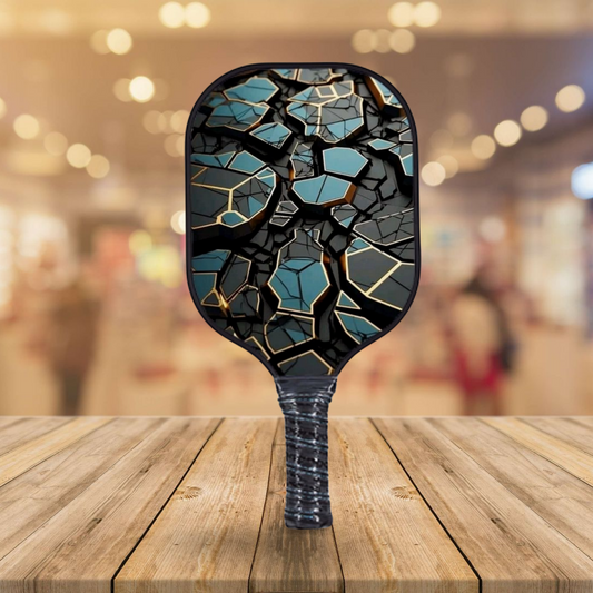 Puzzled Pickleball Paddle