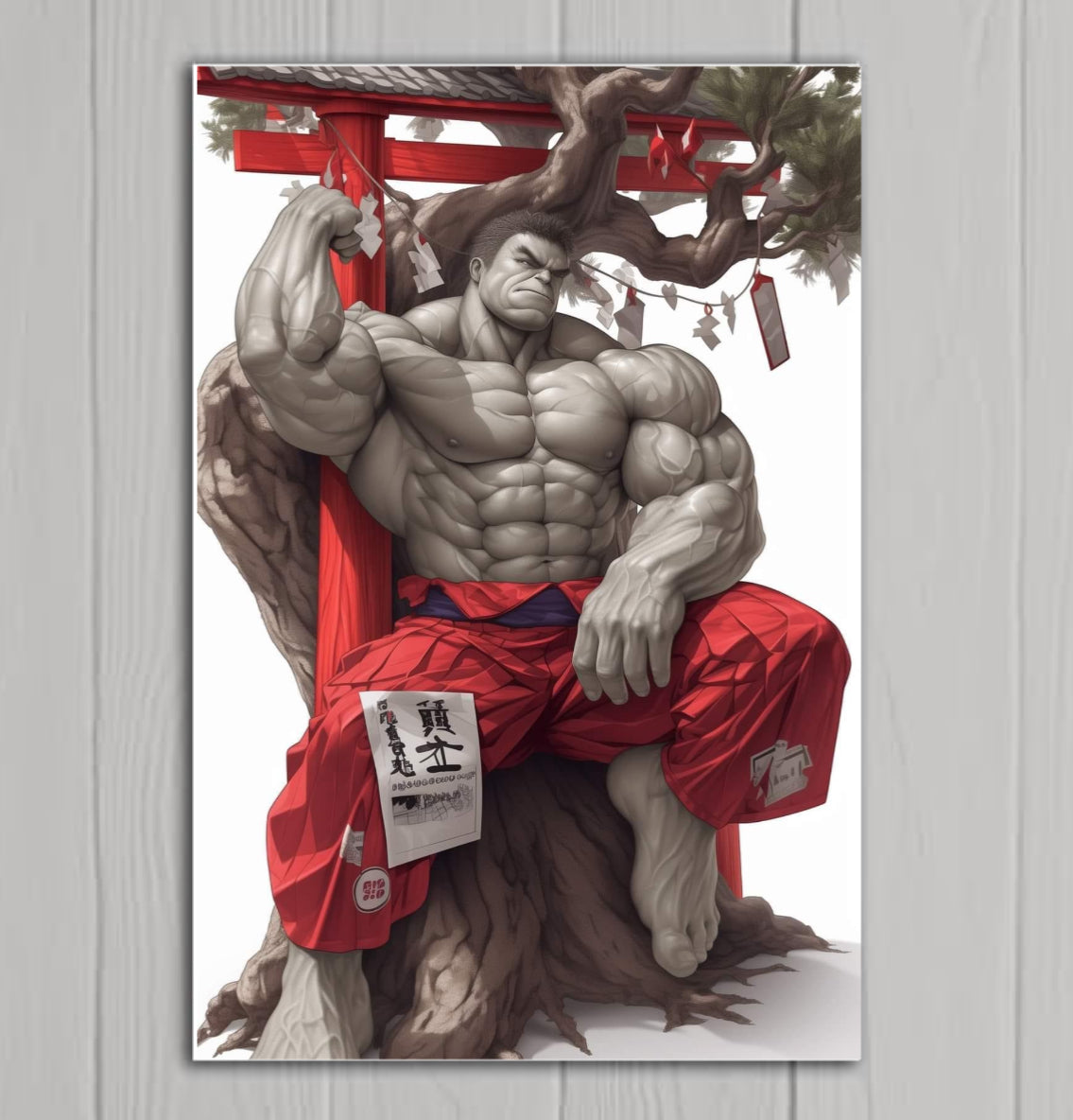 Hulk - Leisure - Canvas Hi-Res Wall Artwork - Asian Fusion Collection