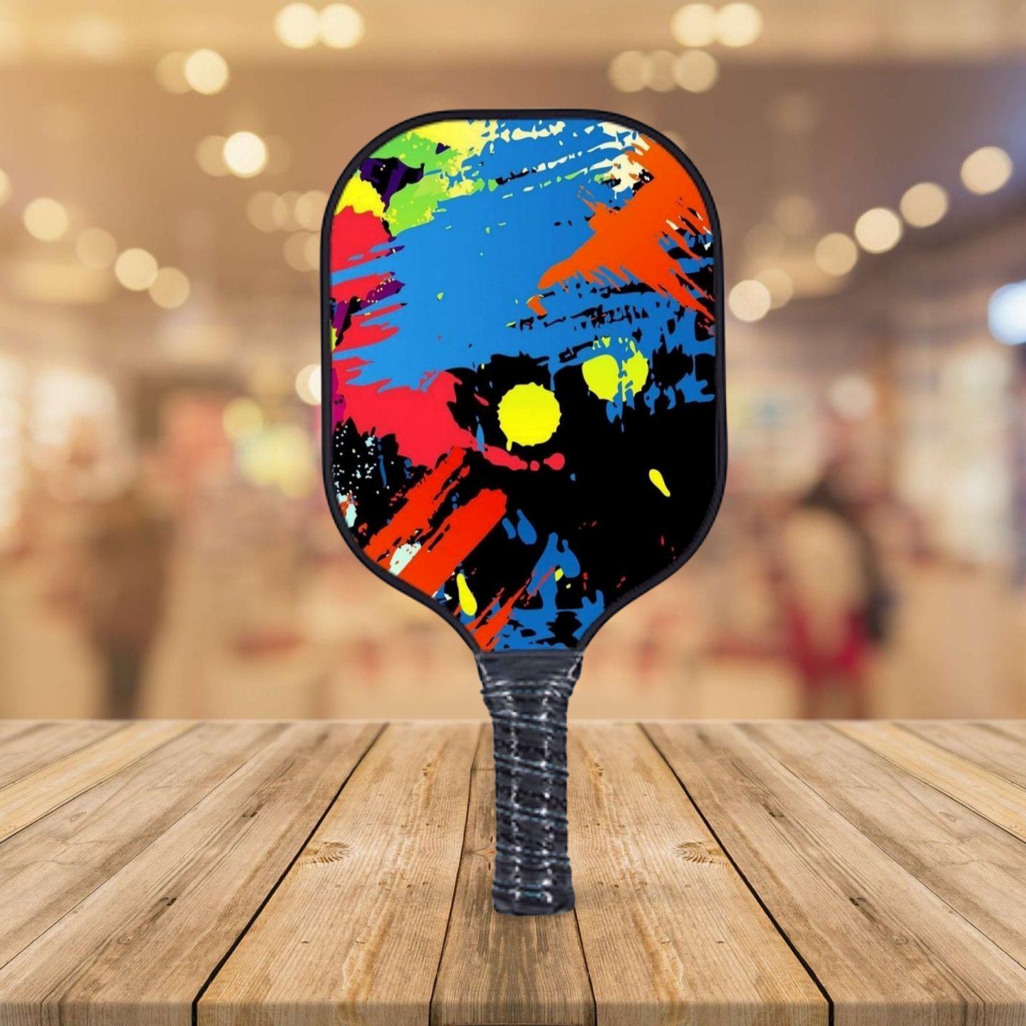 Canvas Splatter Pickleball Paddle