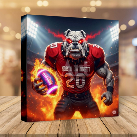 North Gwinnett High School -  Ready To Hang  Canvas Hi-Res Wall Artwork