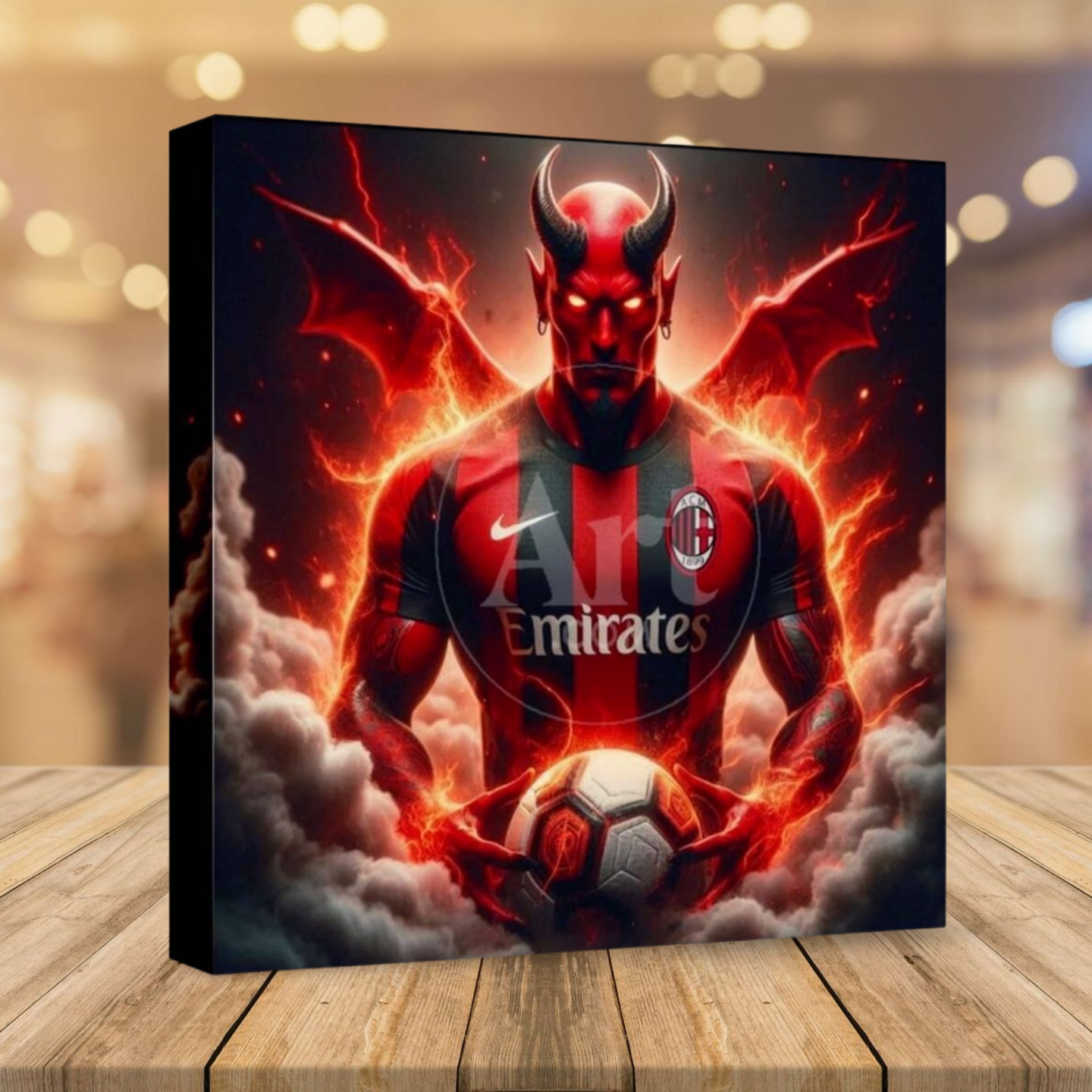 AC Milan - Milanello #1 - Ready To Hang  Canvas Hi-Res Wall Artwork