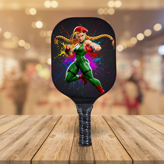 Street Fighter - Cammy - Pickleball Paddle