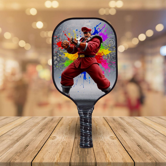 Street Fighter - M. Bison - Pickleball Paddle
