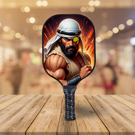 Street Fighter - Rashid Animated - Pickleball Paddle