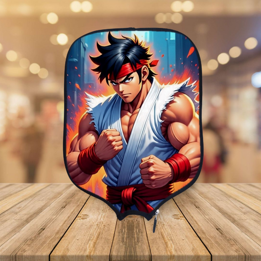 Street Fighter - RYU Animated - Pickleball Paddle Cover