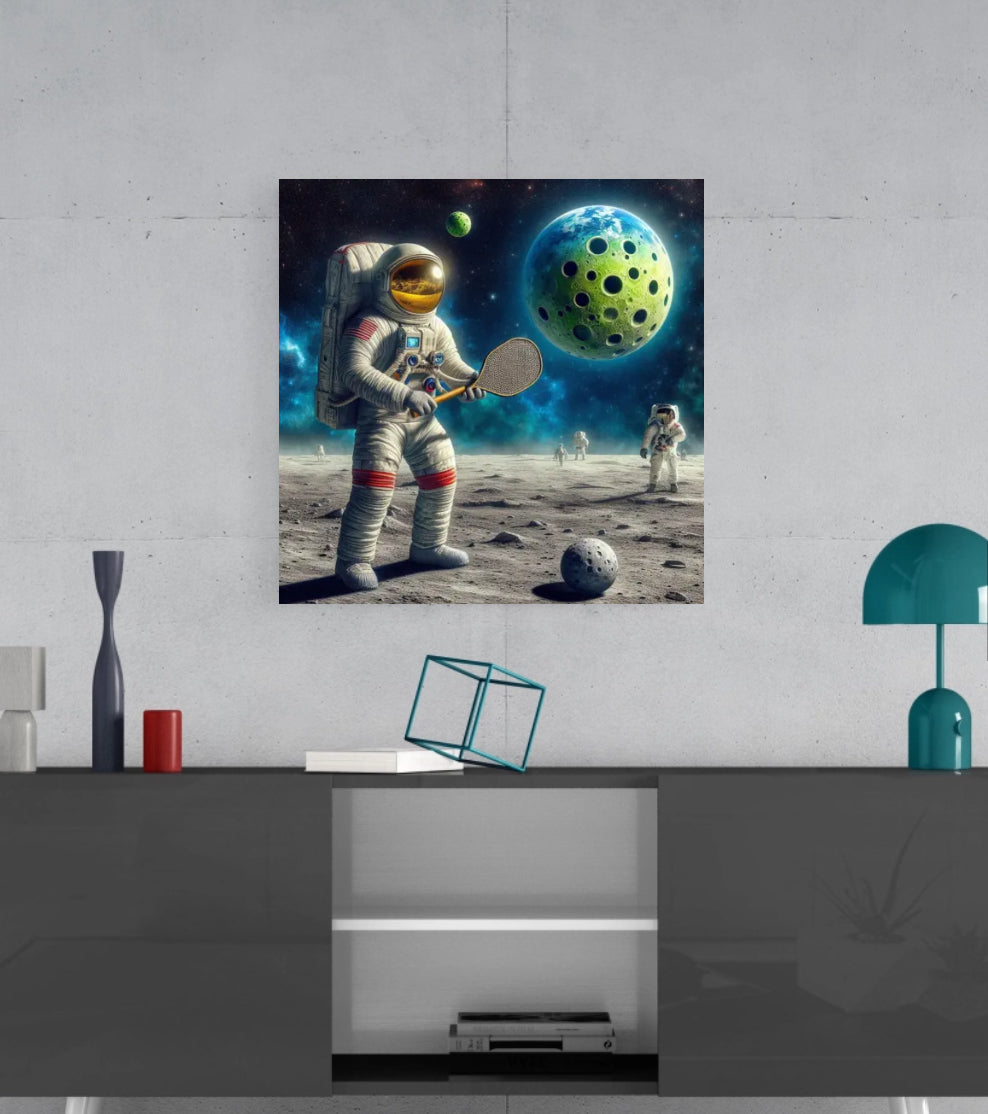 "Everything Revolves Around Pickleball" - Canvas Hi-Res Wall Artwork