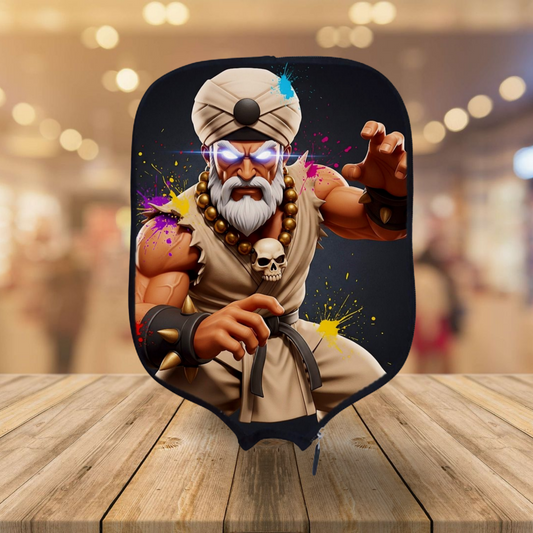Street Fighter - Dhalsim Animated - Pickleball Paddle Cover