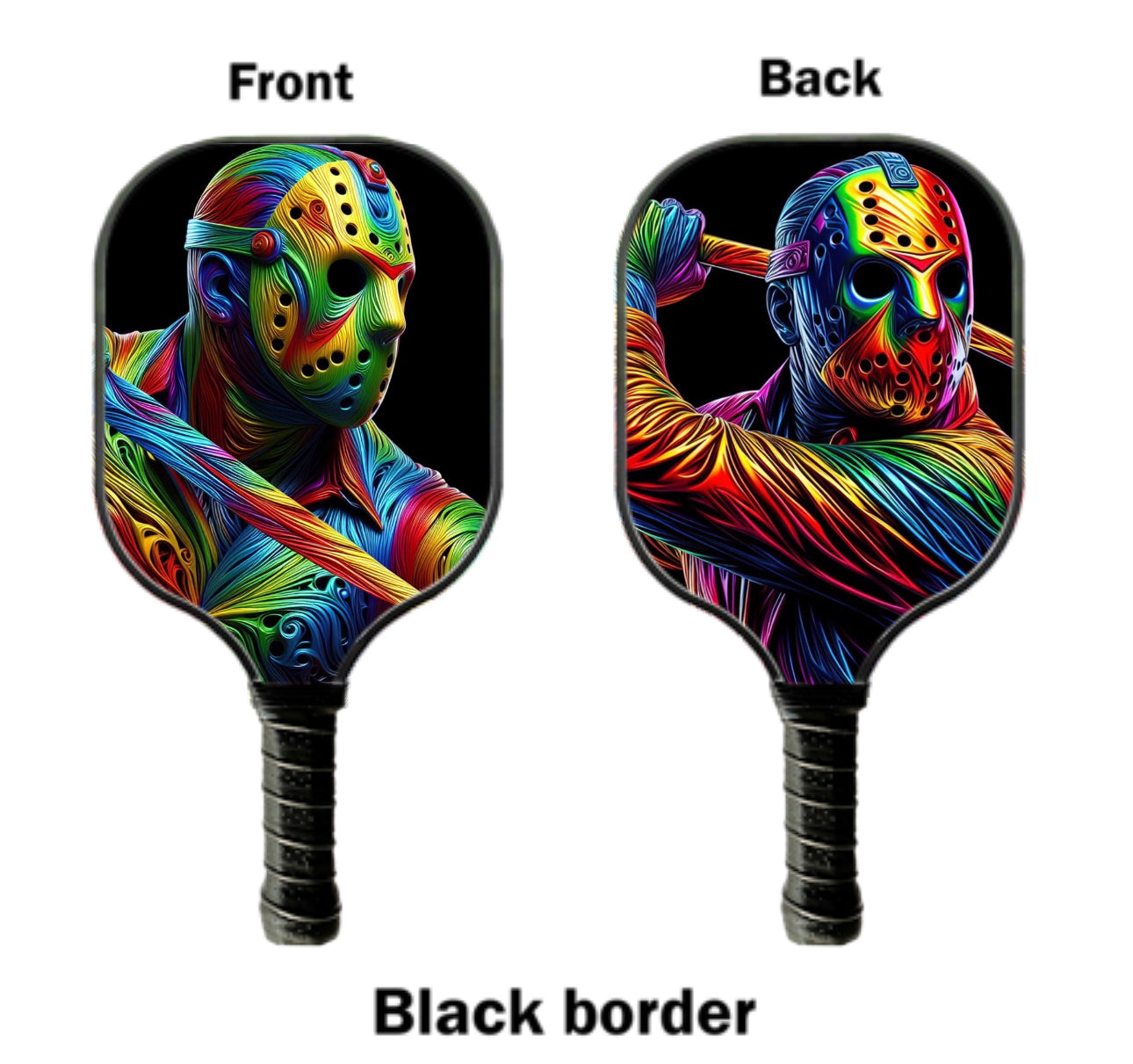 Jason Voorhees - Friday the 13th  - World of Colors Edition - Pickleball Paddle