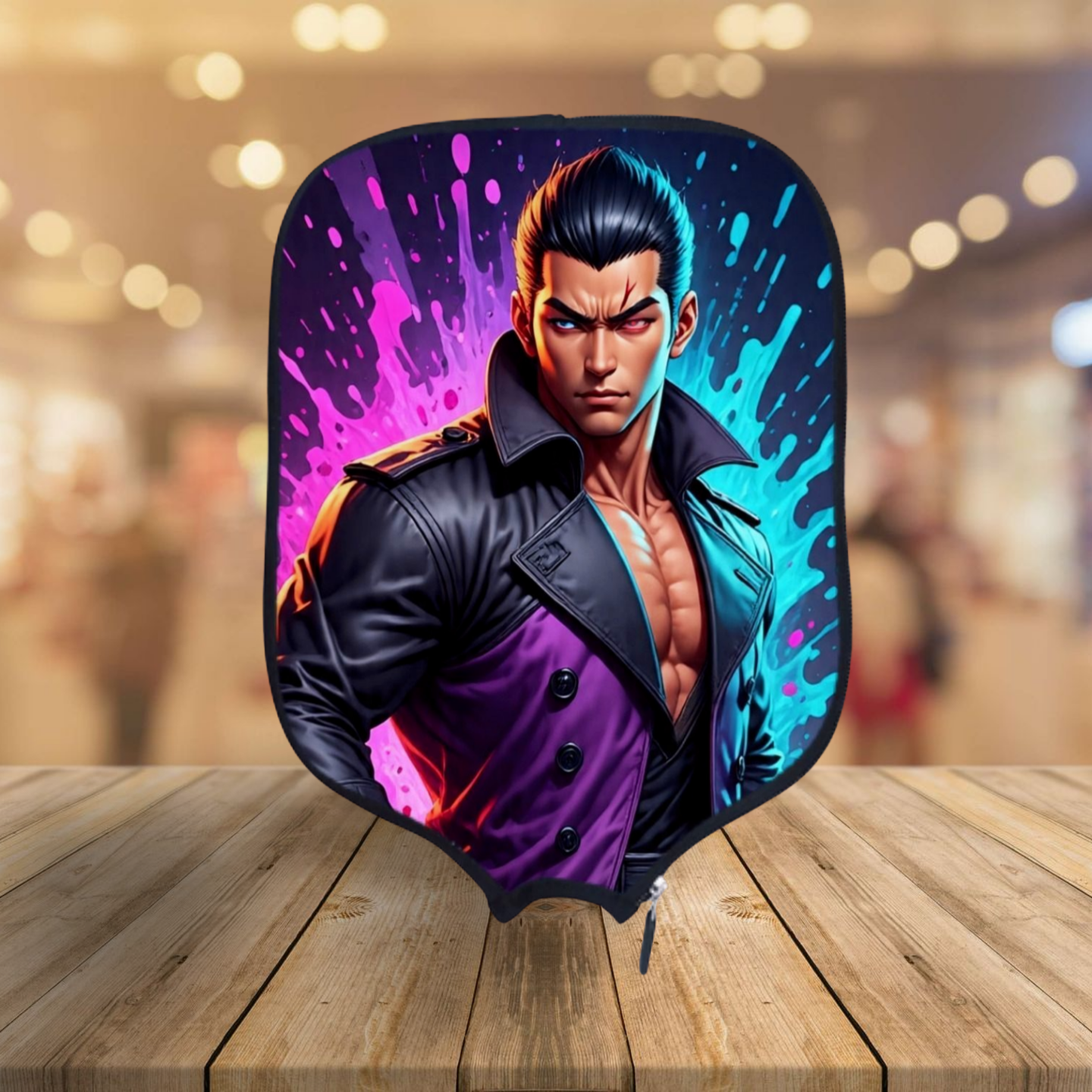 Tekken  - Kazuya Mishima Animated - Pickleball Paddle Cover