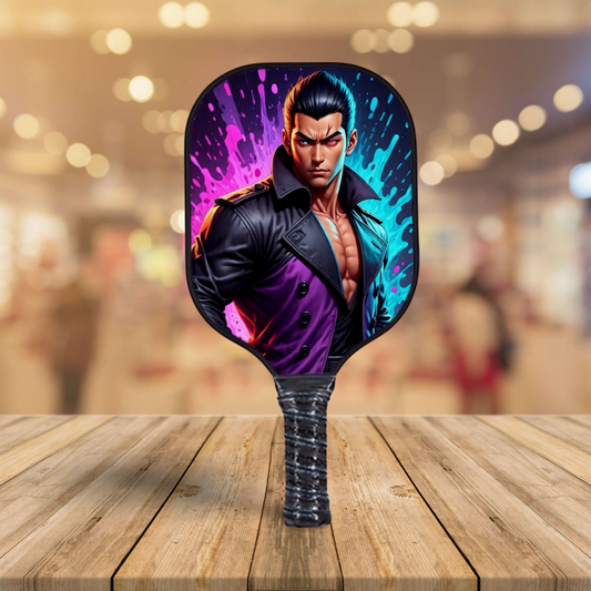 Tekken  - Kazuya Mishima  - Pickleball Paddle