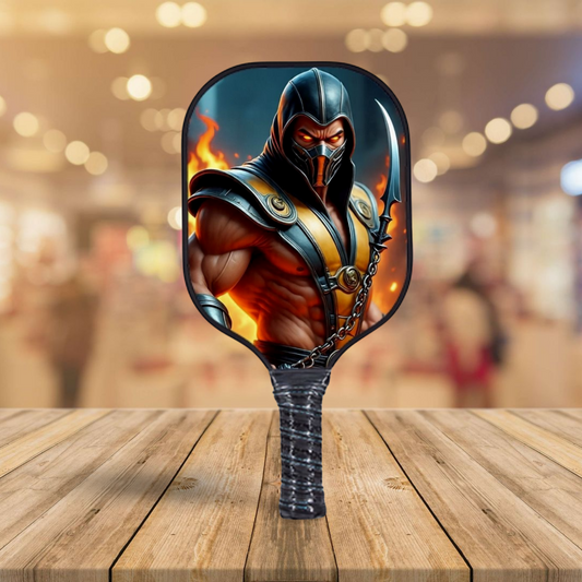 Mortal Kombat - Scorpion #1 - Pickleball Paddle