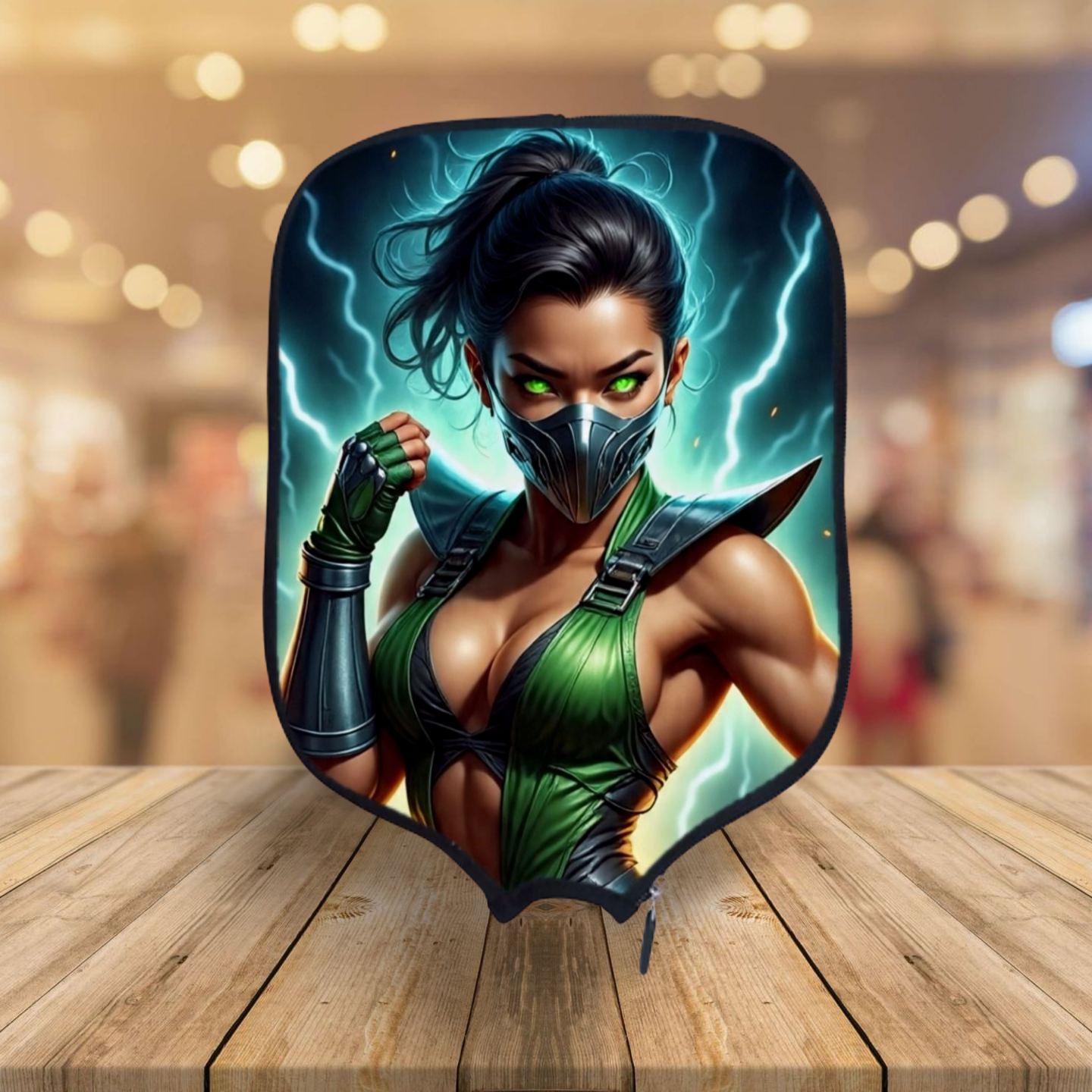 Mortal Kombat - Jade - Pickleball Paddle Cover