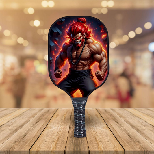 Street Fighter - Akuma Animated - Pickleball Paddle