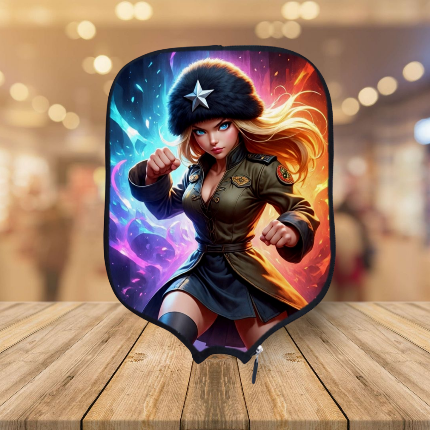 Street Fighter - Kolin Animated - Pickleball Paddle Cover