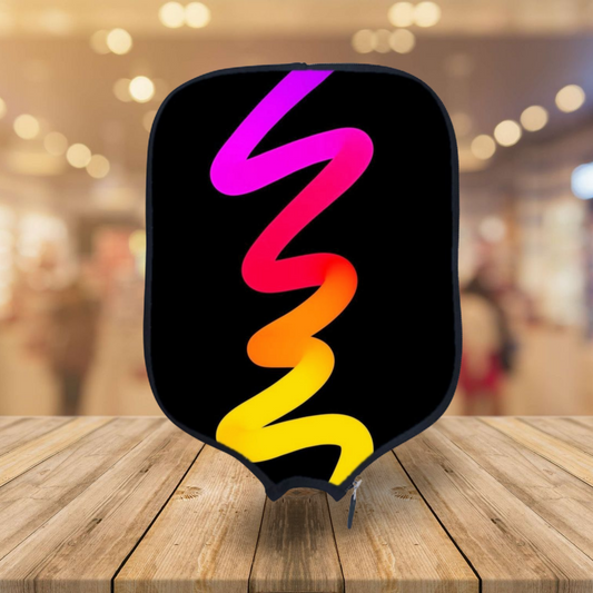 Neon Vortex- Pickleball Paddle Cover