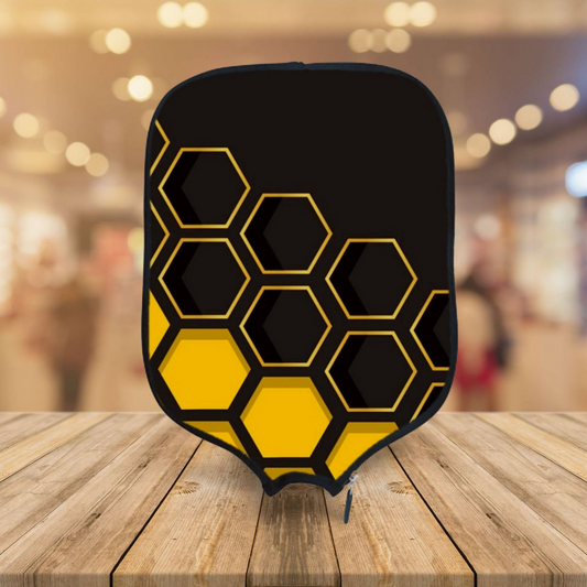 Honeycomb Delight - Pickleball Paddle Cover
