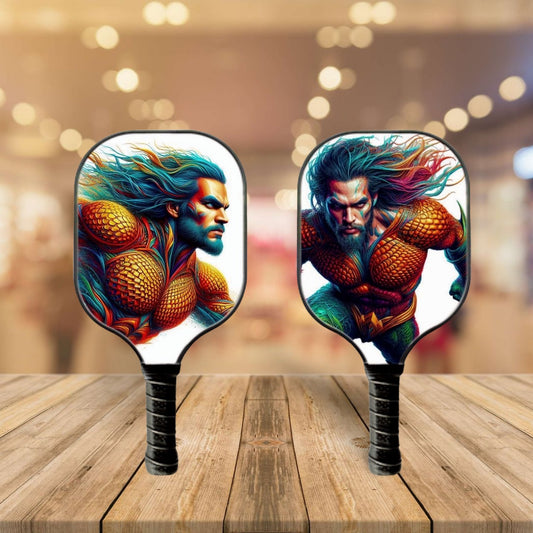 Aquaman - White - Pickleball Paddle