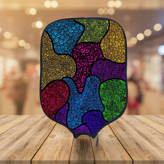 Puzzled - Pickleball Paddle Cover