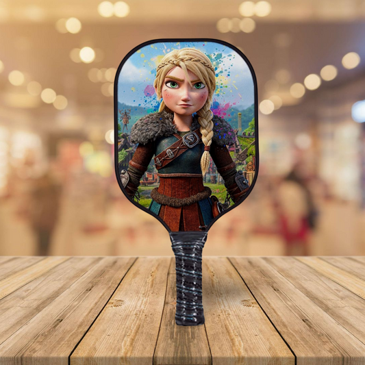 How To Train You're Dragon - Astrid - Pickleball Paddle