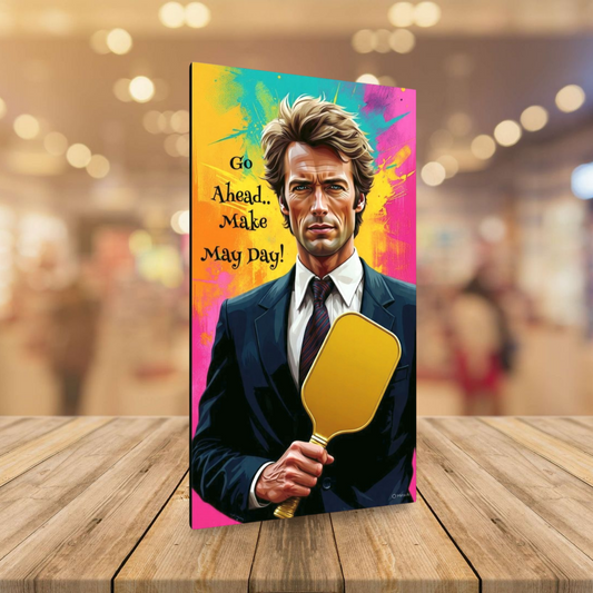 Dirty Harry - Go Ahead Make My Day! - Ready To Hang  Canvas Hi-Res Wall Artwork