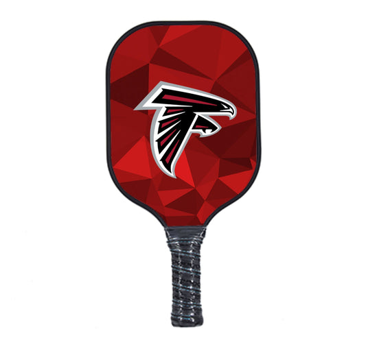 Atlanta Falcons - Red/Black - Pickleball Paddle