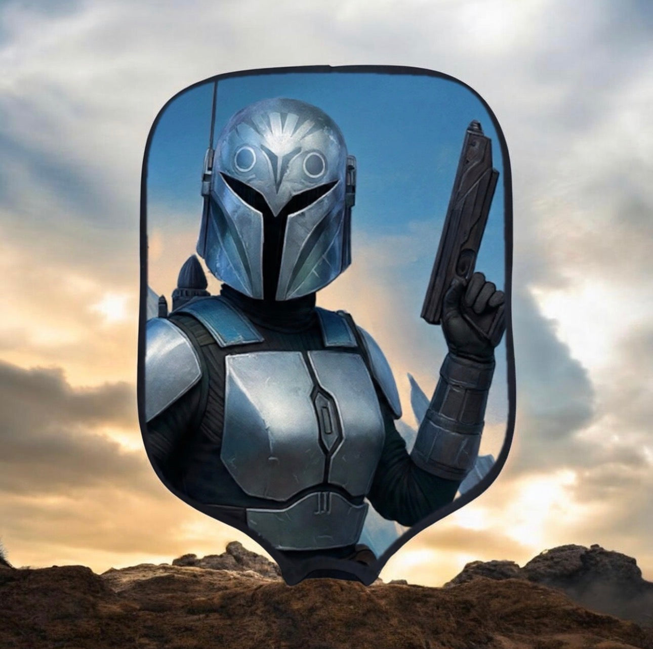 Bo-Katan Kryze - Star Wars - Pickleball Paddle Cover