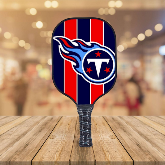 Tennessee Titans - Strips - Pickleball Paddle