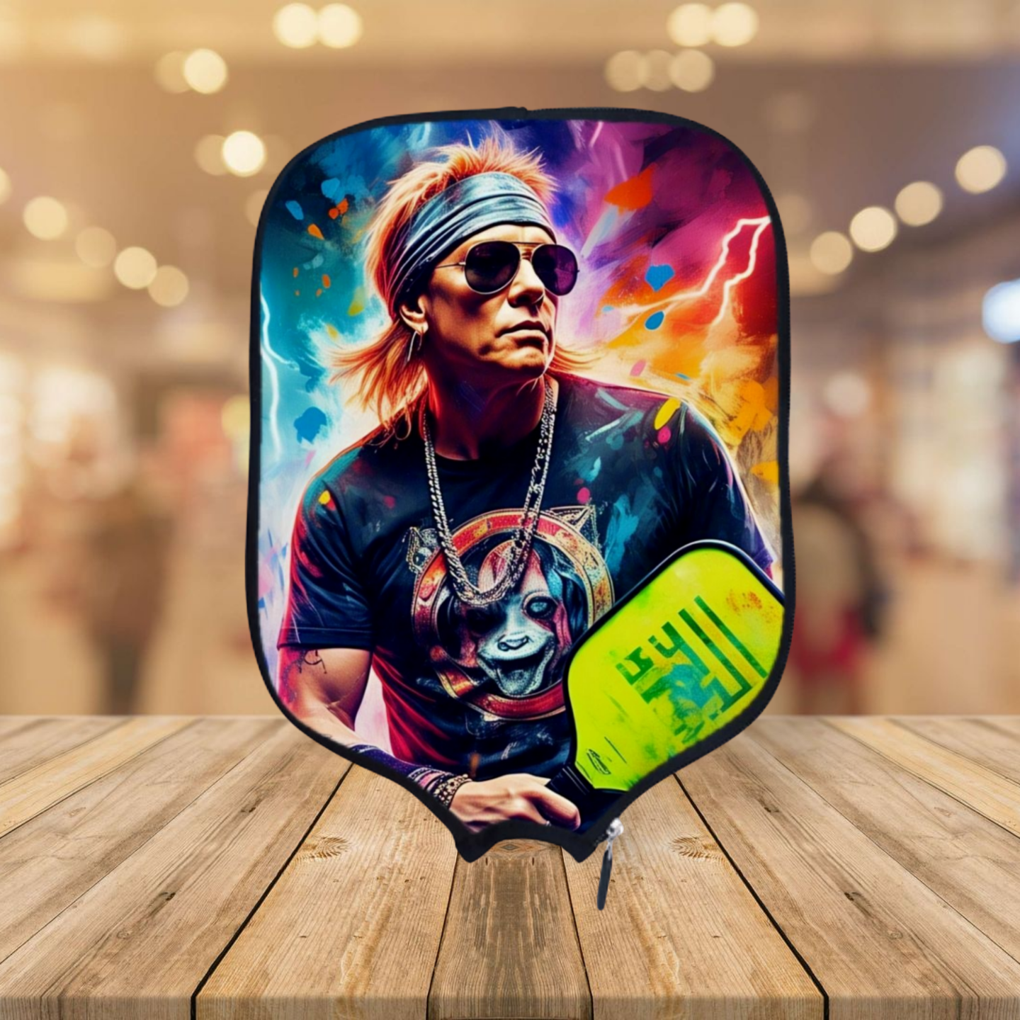 Axel Rose - Guns N Roses - Pickleball Paddle Cover