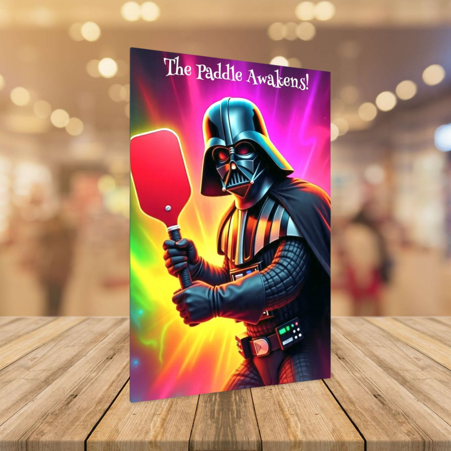 Darth Vader - The Paddle Awakens! - Ready To Hang  Canvas Hi-Res Wall Artwork
